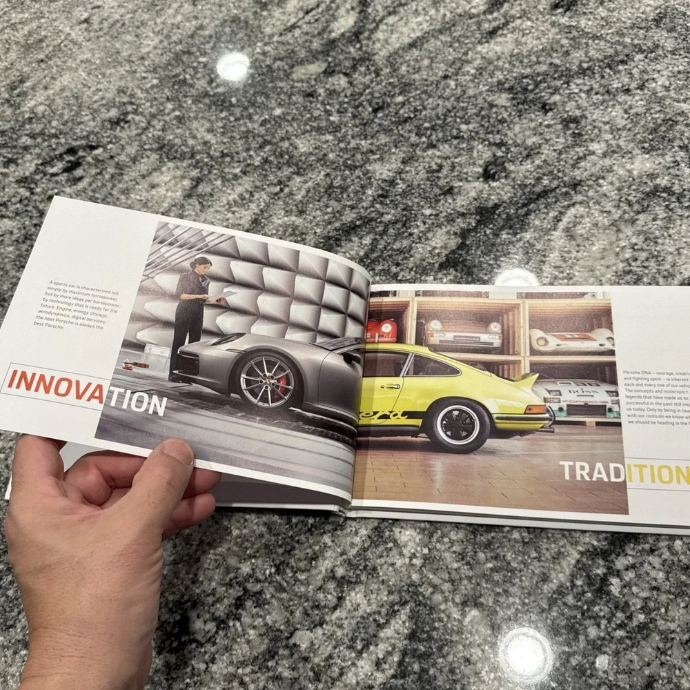 The Porsche Principle Book White Hardcover - 2019 -‎ Excellent Shape
